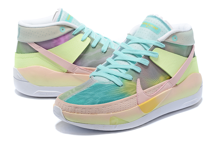 2020 Nike KD 13 Colorful Pink Green Blue - Click Image to Close